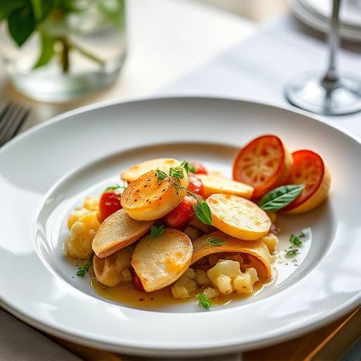 Photographie d'un plat gastronomique lyonnais